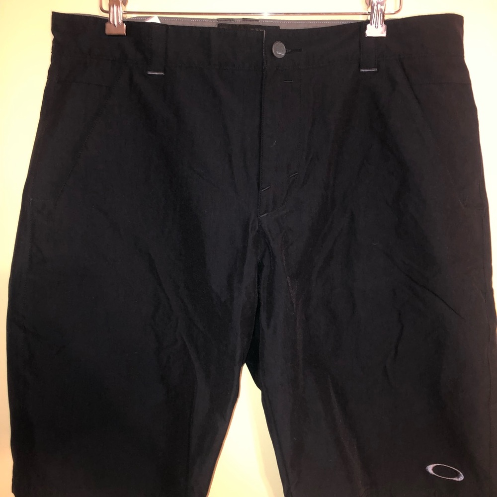 Black Oakley Golf Shorts